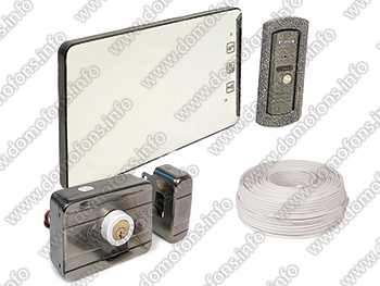 Комплект видеодомофона с электромеханическим замком Eplutus EP-2232 + Anxing Lock Control