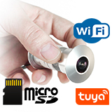 WI-FI IP видеоглазок HDcom T205-8G (White)